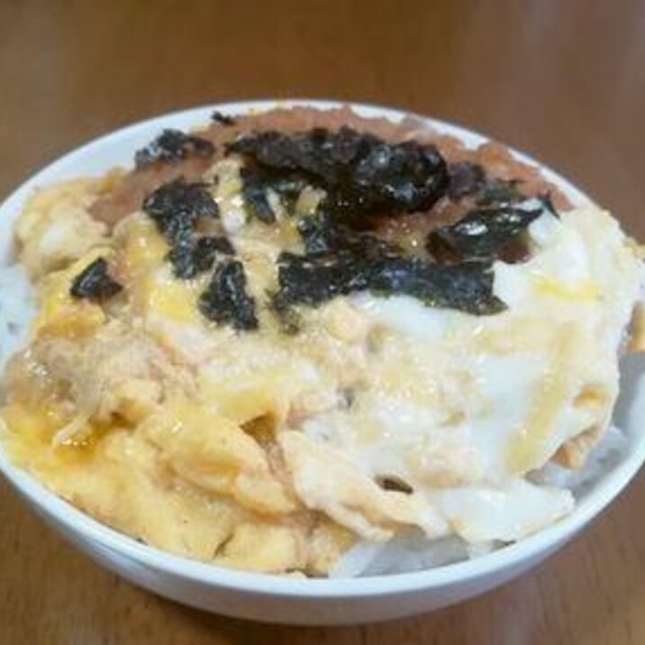 残ったコロッケで作るコロッケ丼